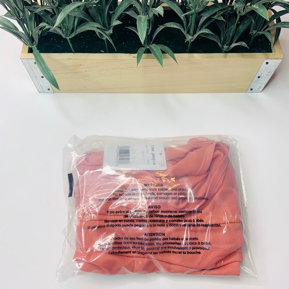 NWT Free People Cross Train Tank Peach M/8-10 - Picture 6 of 7